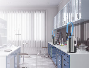 Laboratory showing a Purelab Flex unit