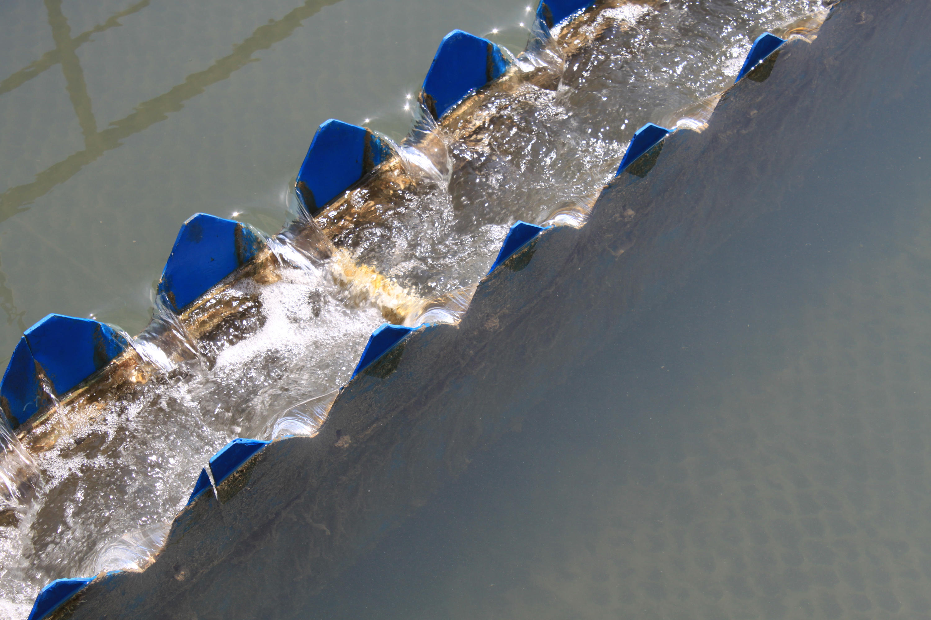 Procédé compact de clarification d'eau à haut débit