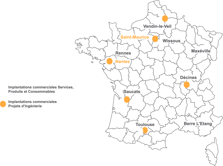 implantations commerciales STI