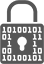 Padlock representing security picto