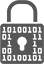 Padlock representing security picto
